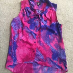 Colorful Mossimo Blouse Size M